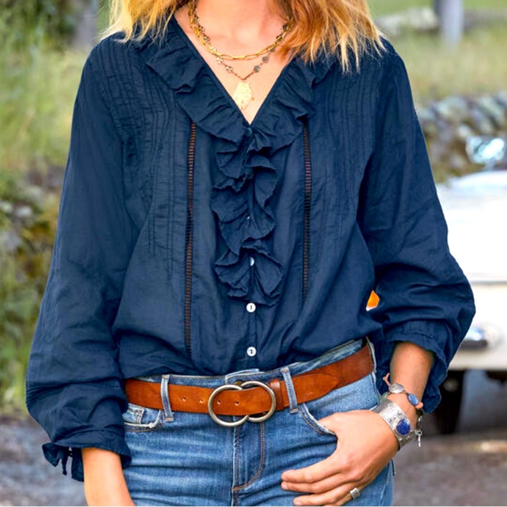 Lettie ruffle top by JP and Mattie. New with tags from Sundance